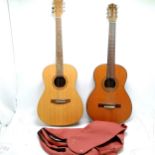 Manuel Segura Spanish classical guitar in worn condition t/w Gremlin accoustic guitar (in good