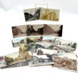 Collection of Milbourne Port postcards inc Edwardian