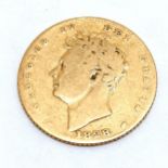 1828 George IV half sovereign - 3.7g