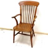 country open armchair. 100cm high x 56 cm wide. in good used condition