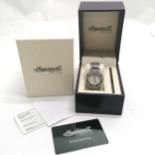Ladies Ingersoll gems exotic quartz stainless steel watch (32mm case & in original retail packaging)