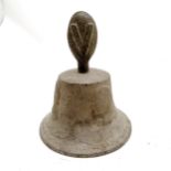 Cast aluminium bell made from metal from German aircraft shot down over Britain 1939-45 benevolent