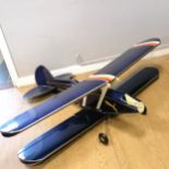 Model aircraft - 126cm long & 147cm wingspan ~ lacks motor & wings sit loose