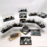 Boxed cars - 4 x 1:43 Minichamps (Katayama Tyrrell Yamaha 022, Blundell Tyrrell Yamaha 022,