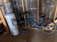 Free Spirit Bike and Water Cooler