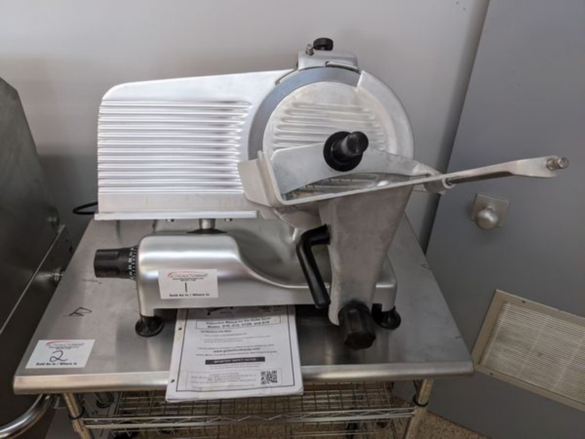 Globe G12 Meat Slicer with Manual