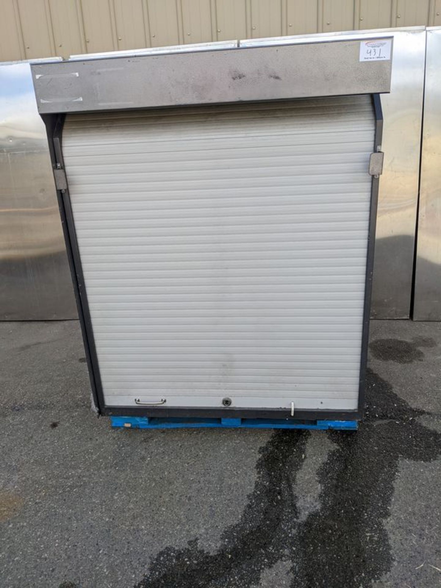 2 Cigarette Cabinets with Roll Down Doors