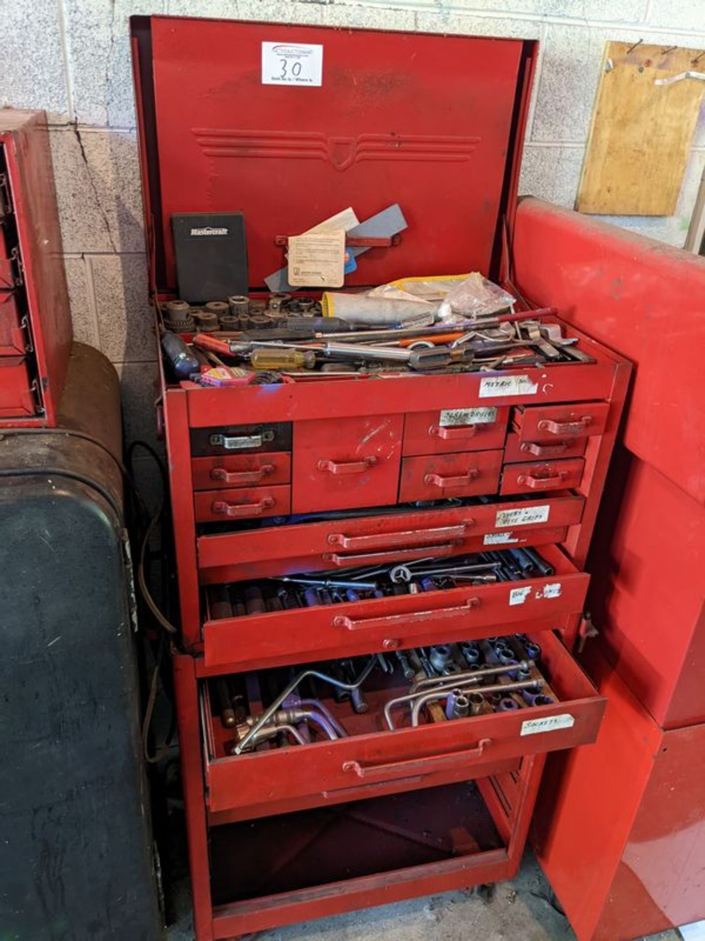 Large Toolbox with All Contents