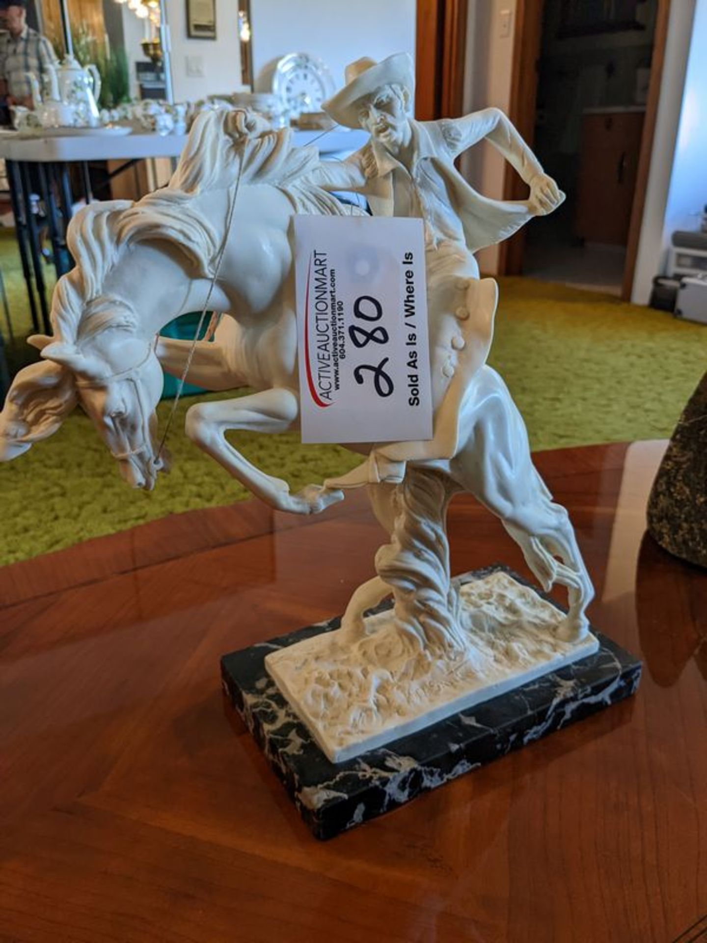 Santini Bronc Horse Sculpture