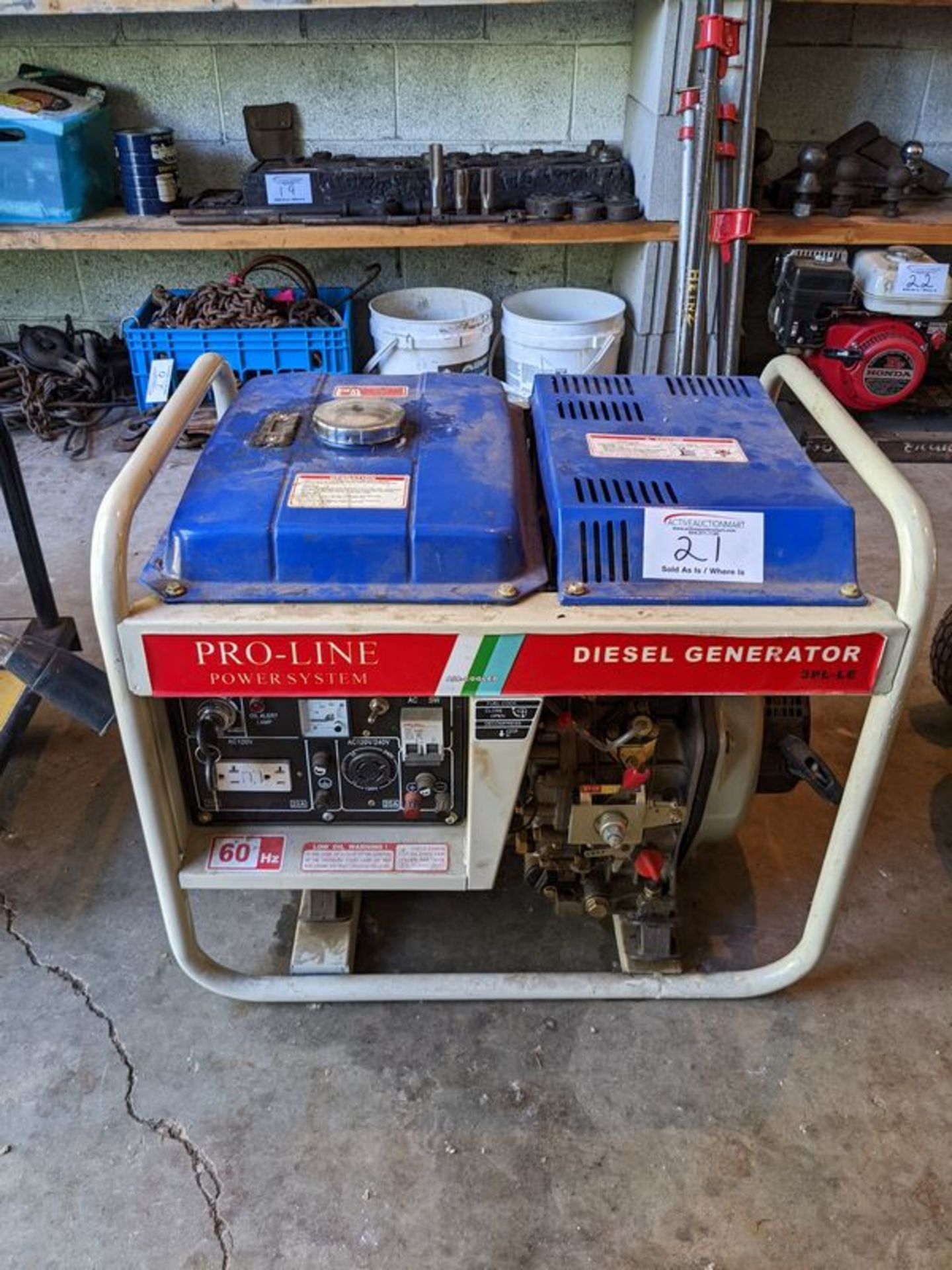 120/240V Diesel Generator with Electric Start