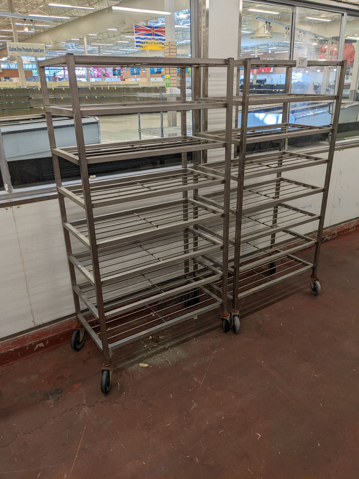 Two 8 Tier Franesse Meat Racks