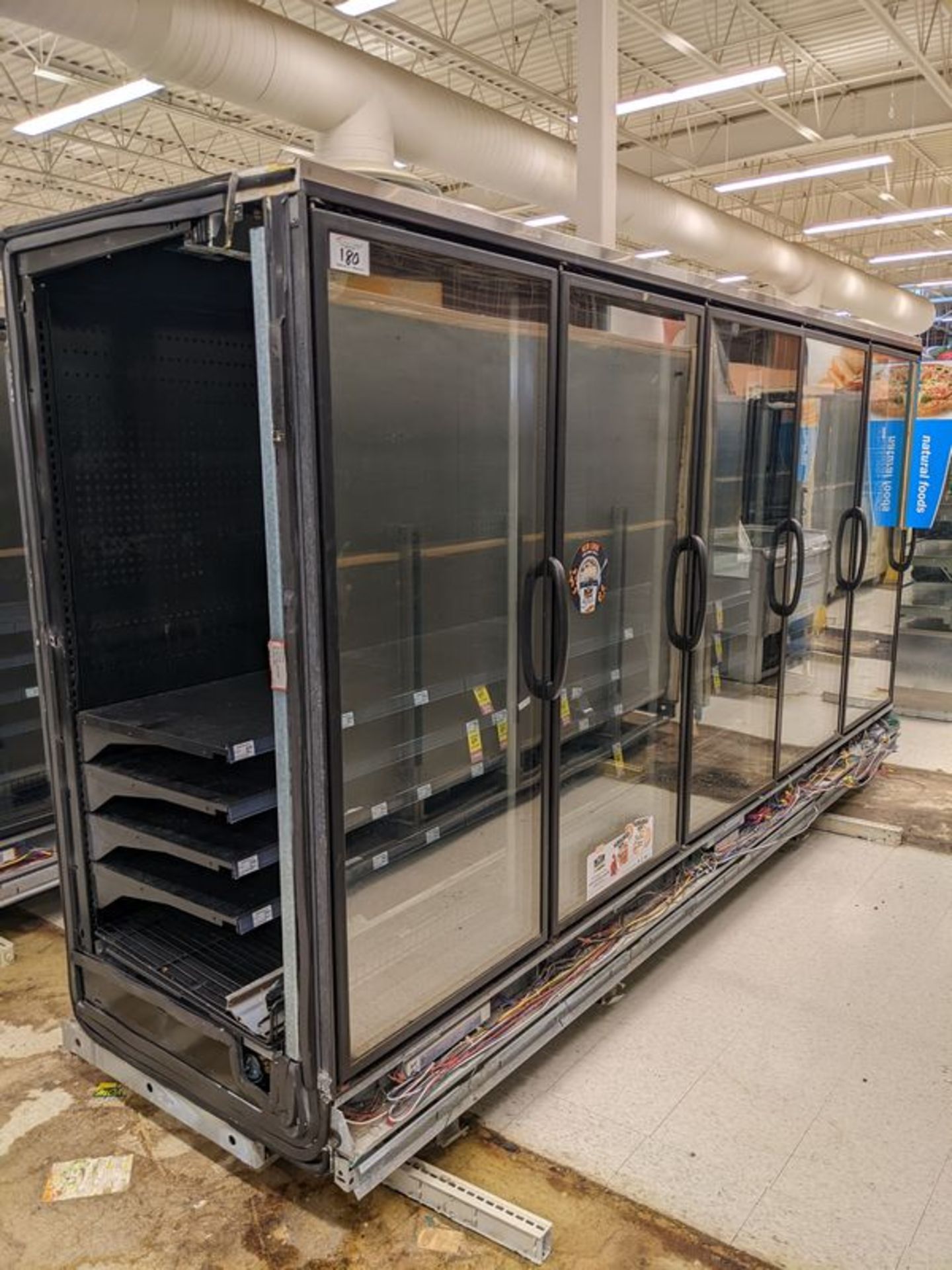 Hussmann 5 Door Remote Glass Door Freezer - Note No Compressor, No End Caps - Image 2 of 2