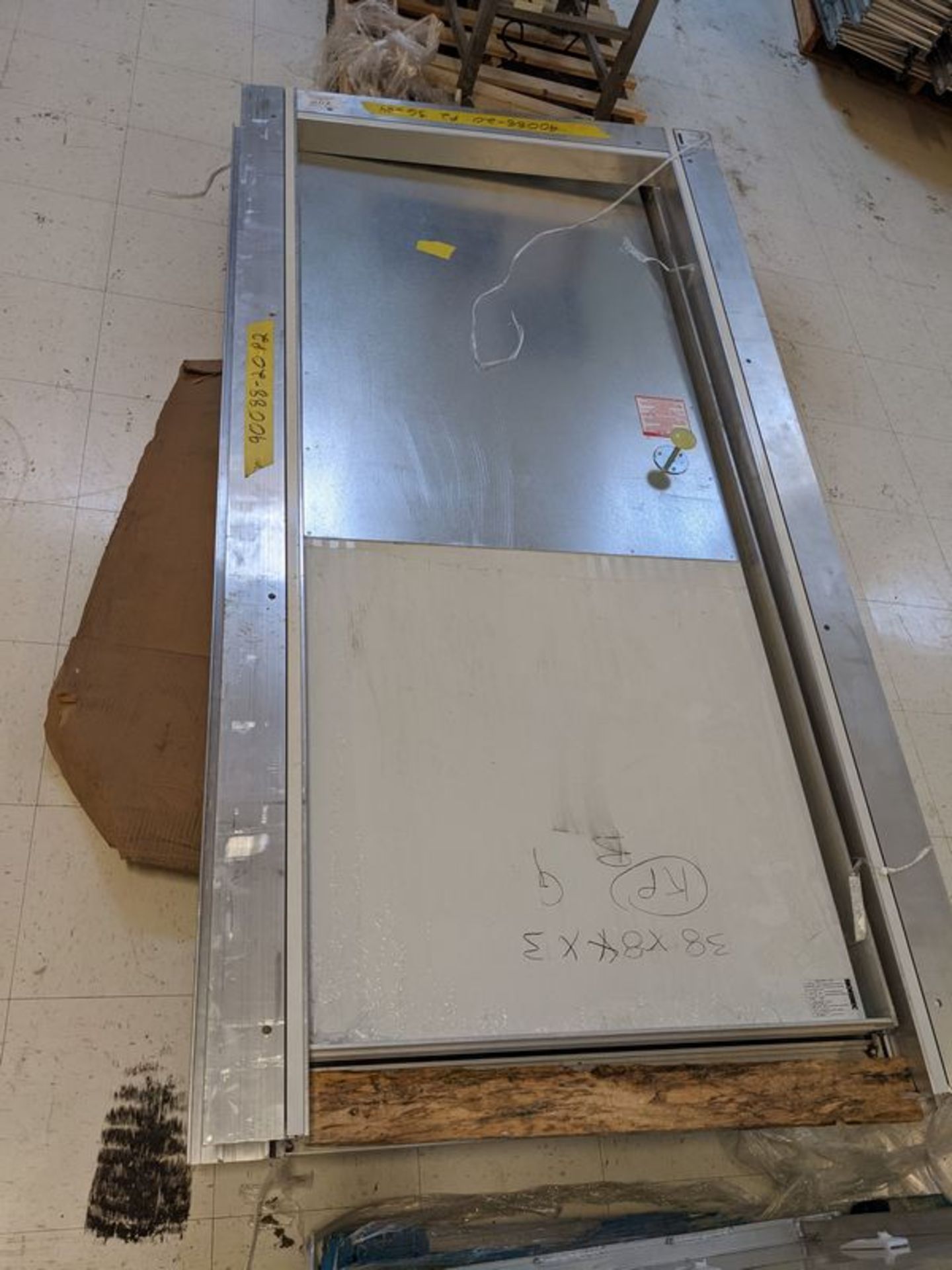 Norbec Walk in Cooler Door and Frame - Seems to be unused - Image 2 of 2