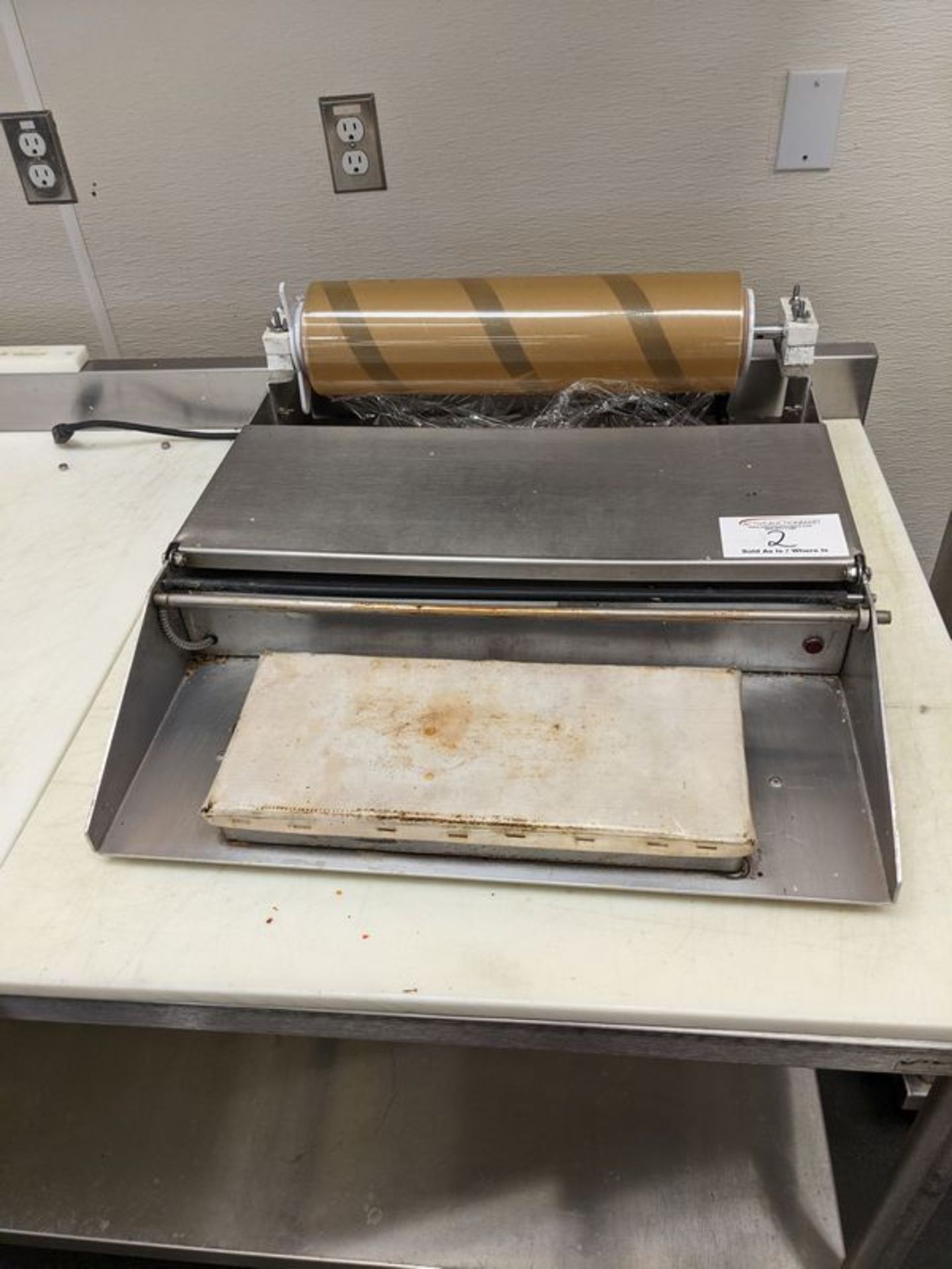 Countertop Meat Wrapping Station