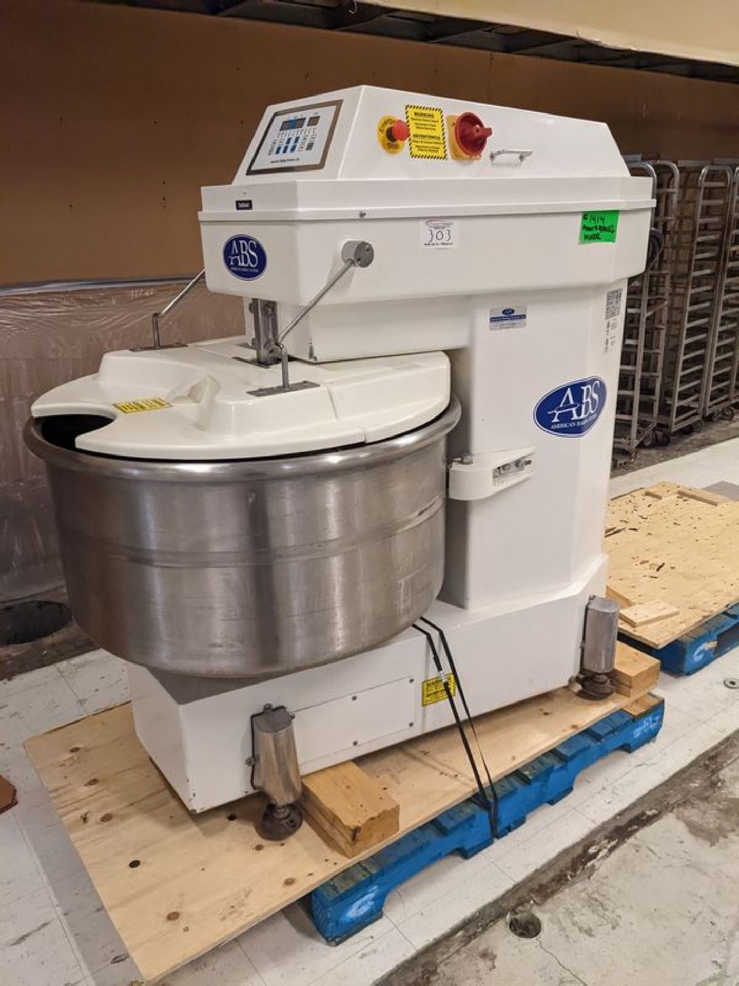 Sinmag Model SM-200T Spiral Dough Mixer