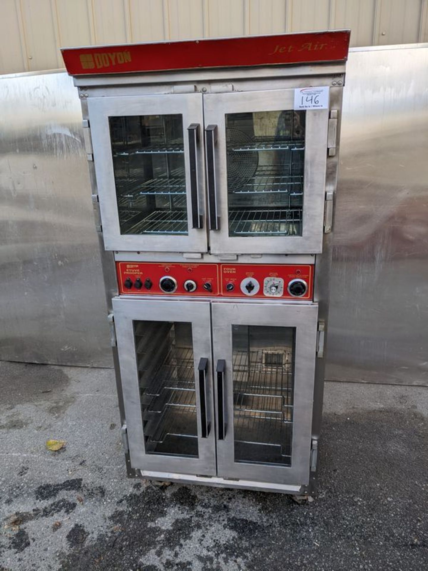 Doyon Jet Air Oven with Proofer Below