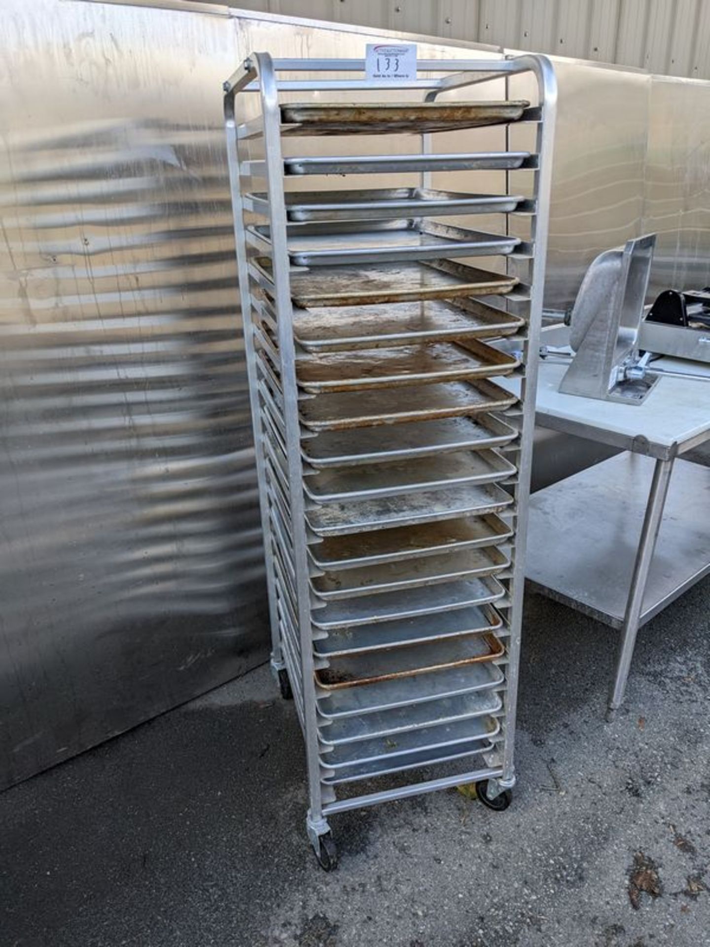 Lockwood Bakers Rack with 20 Trays