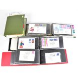 GB & FOREIGN - collection of mixed FDCs in 4 ring binders covering KG V to QE II period.