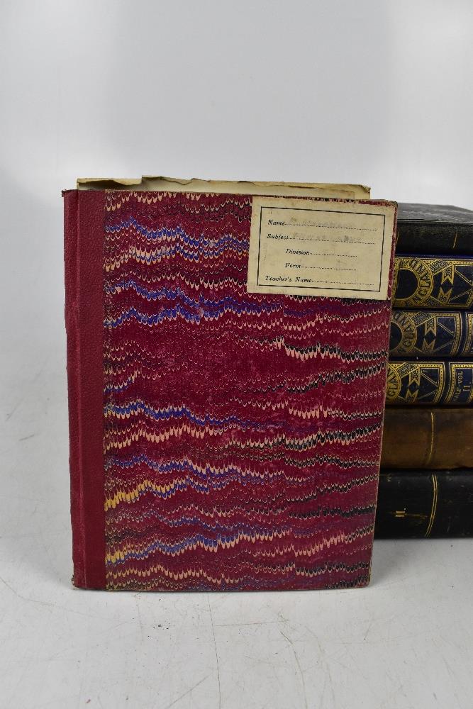 A collection of 18th century and later leather and cloth bound books to include R. MONTGOMERY - Bild 49 aus 69