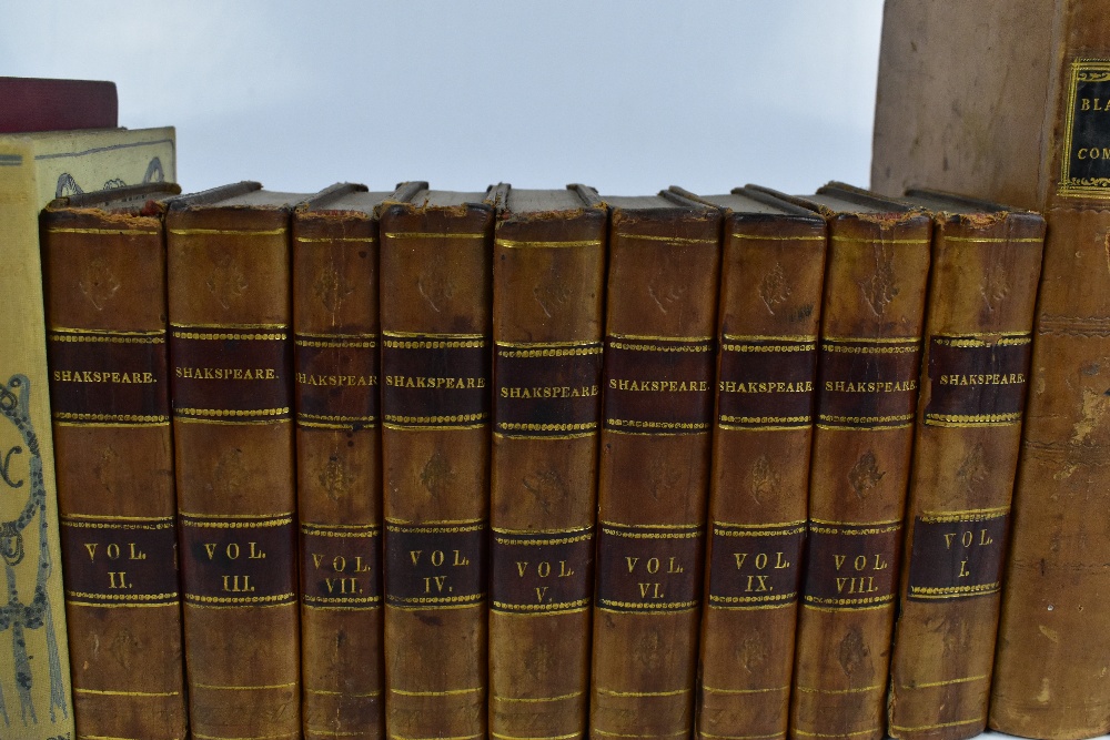 A collection of 18th century and later leather and cloth bound books to include R. MONTGOMERY - Bild 68 aus 69