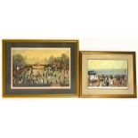 HELEN BRADLEY MBE (1900-1979); two pencil signed prints including 'The Fair at Daisy Nook', 54 x