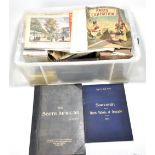 VARIOUS EXHIBITIONS; a quantity of ephemera including flyers, photograph album, booklets, etc.