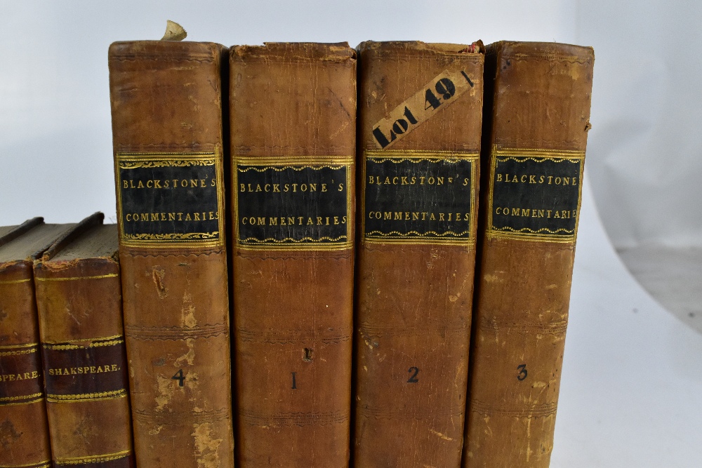 A collection of 18th century and later leather and cloth bound books to include R. MONTGOMERY - Bild 69 aus 69