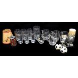 GUINNESS; a collection of assorted Guinness memorabilia including a light shade decorated with
