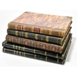 PARIS 1867; five volumes including two consecutive numbered volumes of 'L'Exposition Universelle