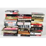 A collection of WWII and military interest books, predominantly Hitler and the Third Reich.