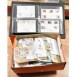 WORLD (incl. GB & Commonwealth); accumulation of stamps on and off paper in packets and envelopes in