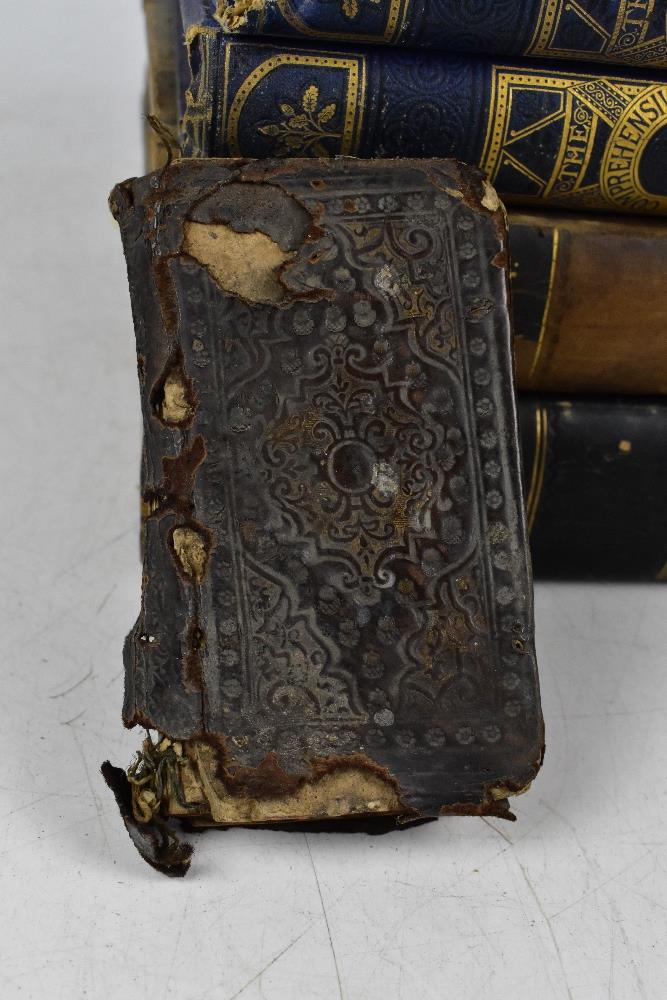 A collection of 18th century and later leather and cloth bound books to include R. MONTGOMERY - Bild 42 aus 69