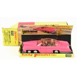 DINKY; a Thunderbirds Lady Penelope FAB1 limousine, number 100, the limousine with figure of Lady