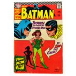 BATMAN; a DC comic, number 181 June, being the first issue with Poison Ivy, retaining Batman and