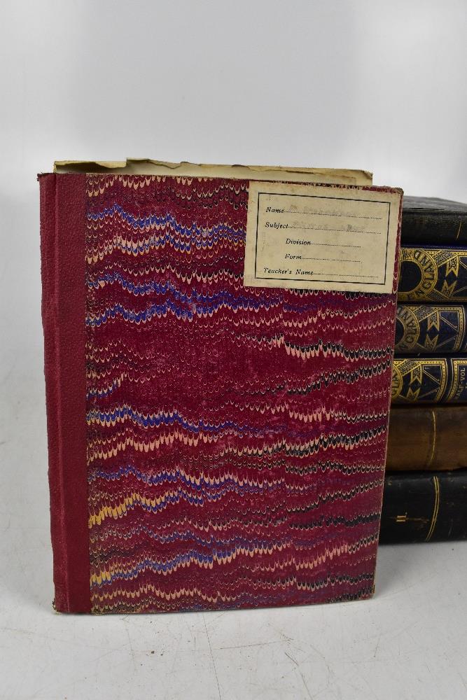 A collection of 18th century and later leather and cloth bound books to include R. MONTGOMERY - Bild 50 aus 69