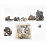 An assortment of silver, copper, half silver and cupronickel coinage, Victoria and later.