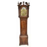 GEORGE LUPTON OF ALTRINCHAM; a 19th century eight day longcase clock of small proportions, the