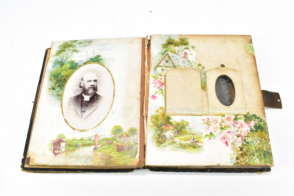Two Victorian musical photograph albums, one example containing a selection of portrait - Bild 8 aus 8