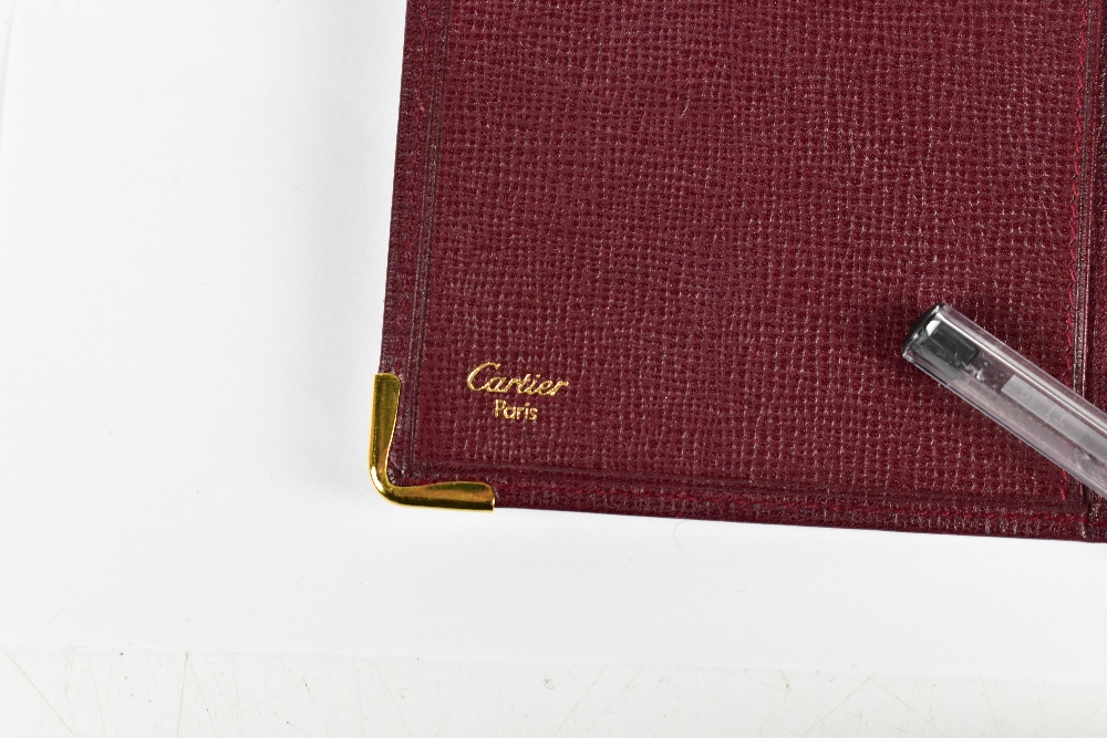 CARTIER; an unused Must de Cartier calfskin leather card holder/wallet, with slots for seven cards - Image 4 of 4