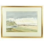 SYDNEY BUCKLEY (1899-1982); watercolour, 'Gathering Storm Sea Scale', signed lower right, 49.5 x