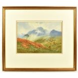 EDWARD HORACE THOMPSON (1879-1949); watercolour, 'Mountain View', signed lower left, 34 x 25cm,