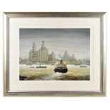 AFTER ARTHUR DELANEY (BRITISH, 1927-1987); limited edition colour print, 'Leasowe - Liverpool