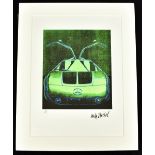 AFTER ANDY WARHOL; a limited edition coloured lithograph, 'Mercedes-Benz C!!!' (1986), no.788/1000