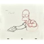 MATT GROENING (American, born 1954); original in-house production drawing, 'Umm... Don't Let Marge