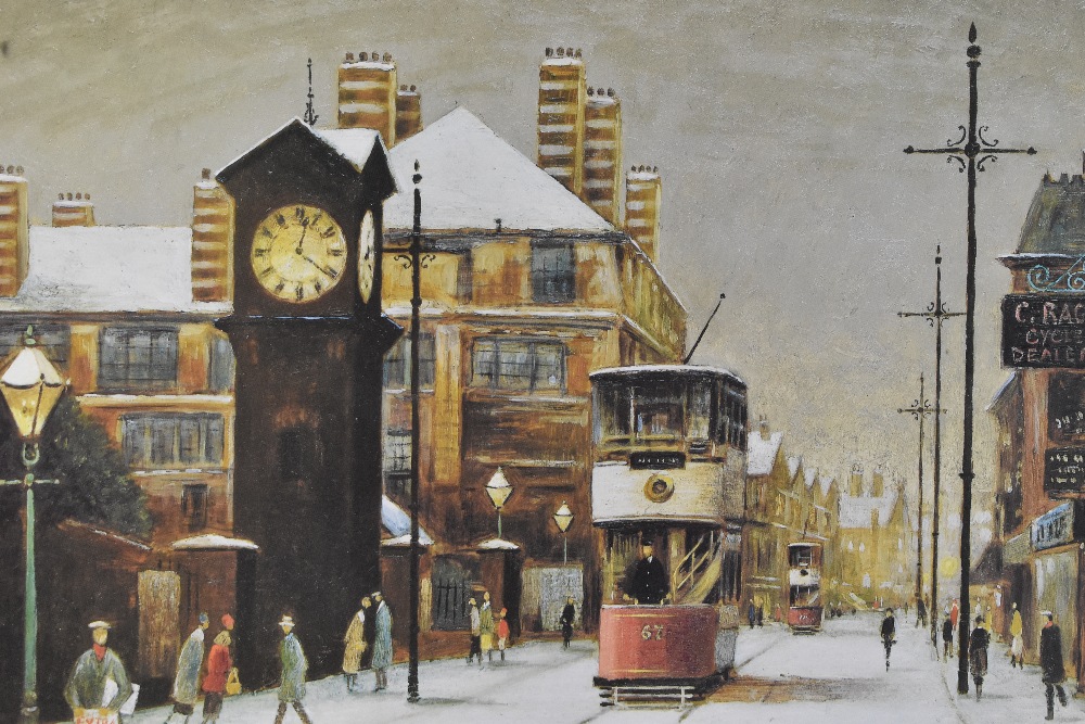 ARTHUR DELANEY (BRITISH, 1927-1987); limited edition colour print, Altrincham, signed lower right, - Bild 5 aus 5