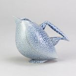 ANTHONY THEAKSTON (born 1965); a salt glazed bird jug, incised AT mark, height 11cm. (D)Additional