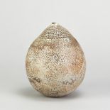 ALAN WALLWORK (1931-2019); a stoneware seed pod form, incised AW mark, height 14.5cm. (D)