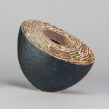 BEN ARNUP (born 1954); a stoneware trompe l'oeil form, painted signature and edition no. L55, height
