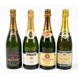 CHAMPAGNE; a single bottle of Granier Brut, 750ml, 12%, a single bottle of House of Lords