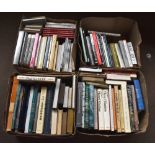 A large collection of art reference books.